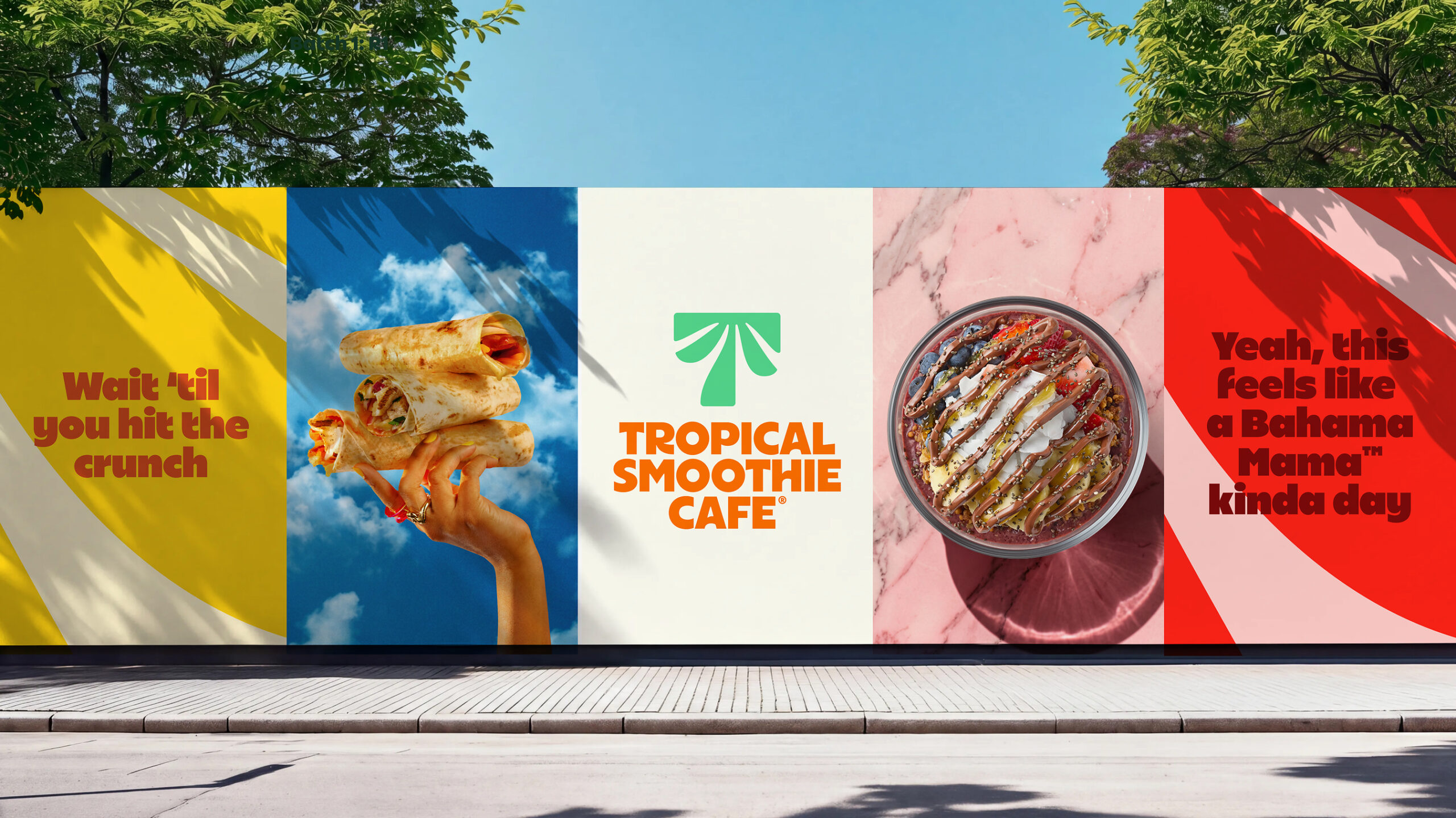Tropical Smoothie Cafe ganha rebrand da JKR e troca o “lugar” tropical por um sentimento