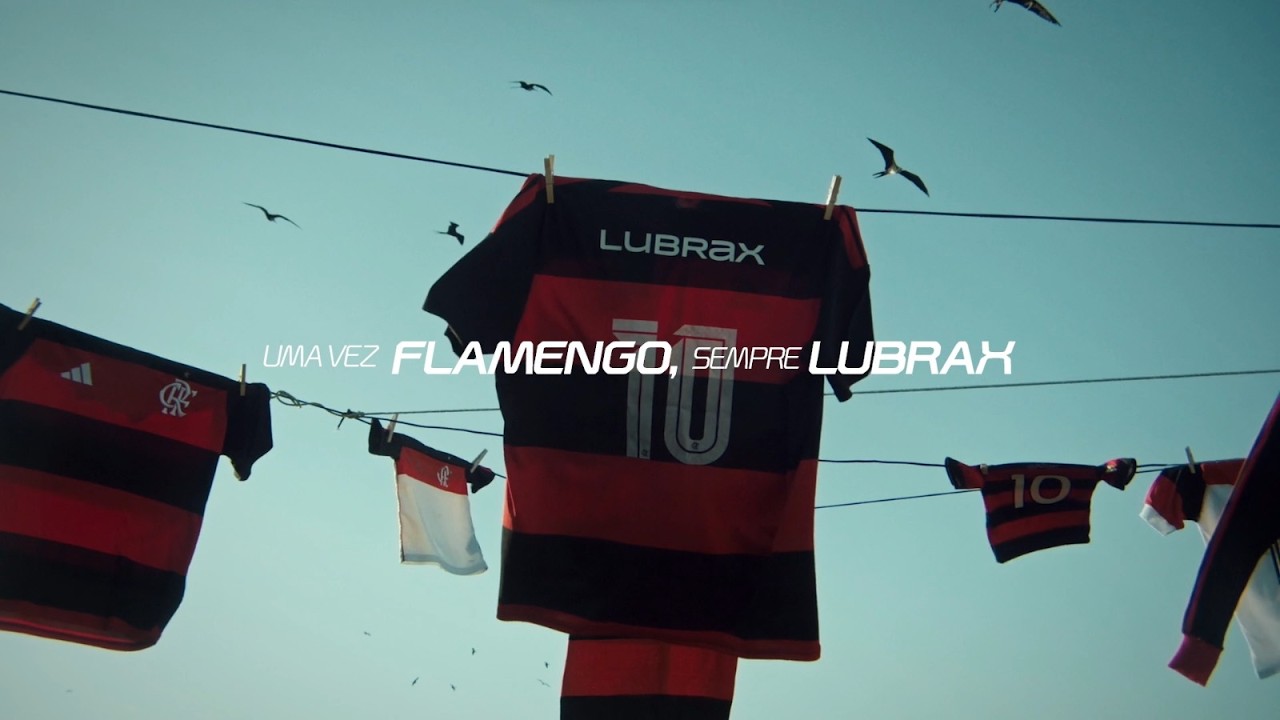 Lubrax volta à camisa do Flamengo com Zico, Nelson Rodrigues e muita memória